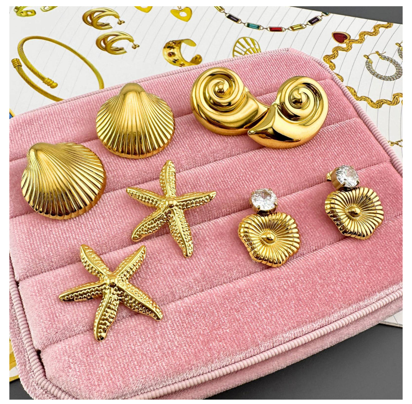 “Starfish”Earrings